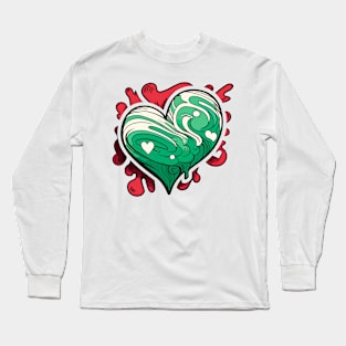 Hip-hop heart Long Sleeve T-Shirt